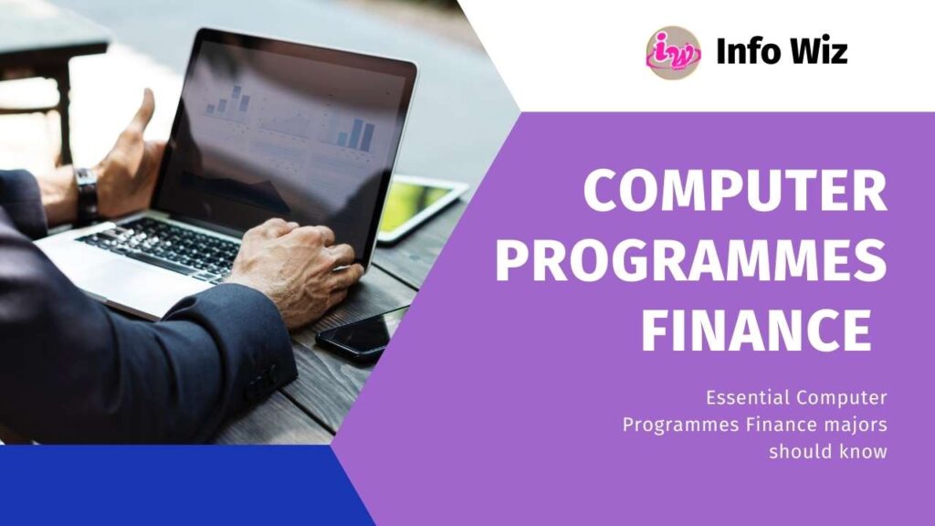 Computer Programs Finance